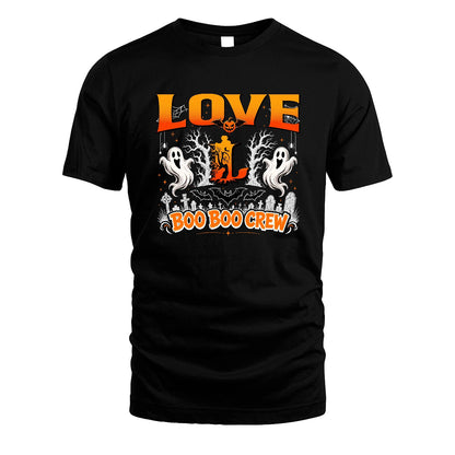 Boo Boo Crew Halloween Custom Name Shirt LOVE M1-28