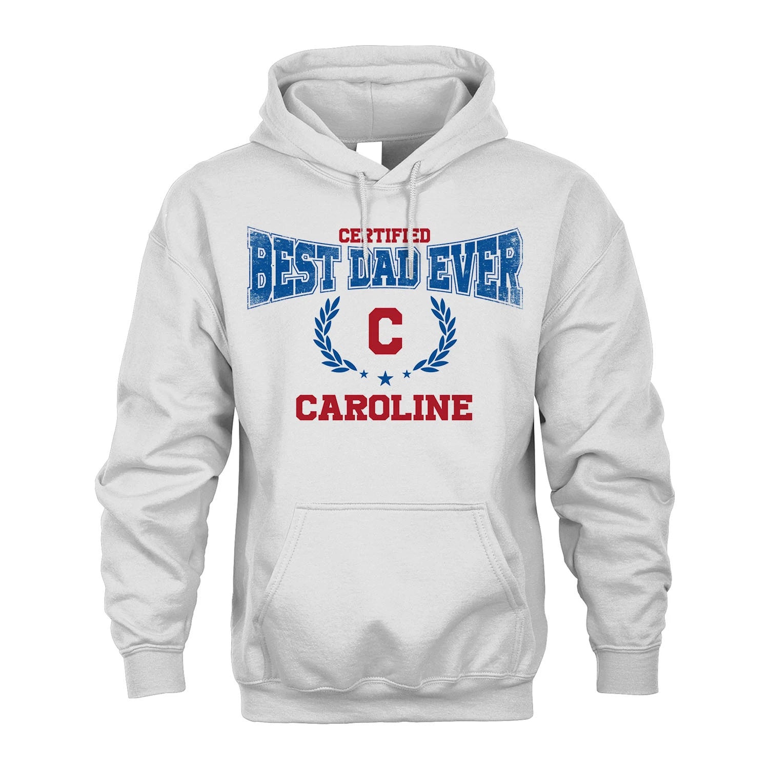 Certified Best Dad Ever Shirt CAROLINE M1-11