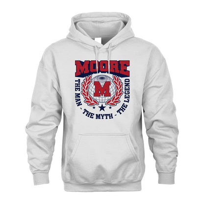 The Man The Myth The Legend Logo Shirt MOORE M1-30