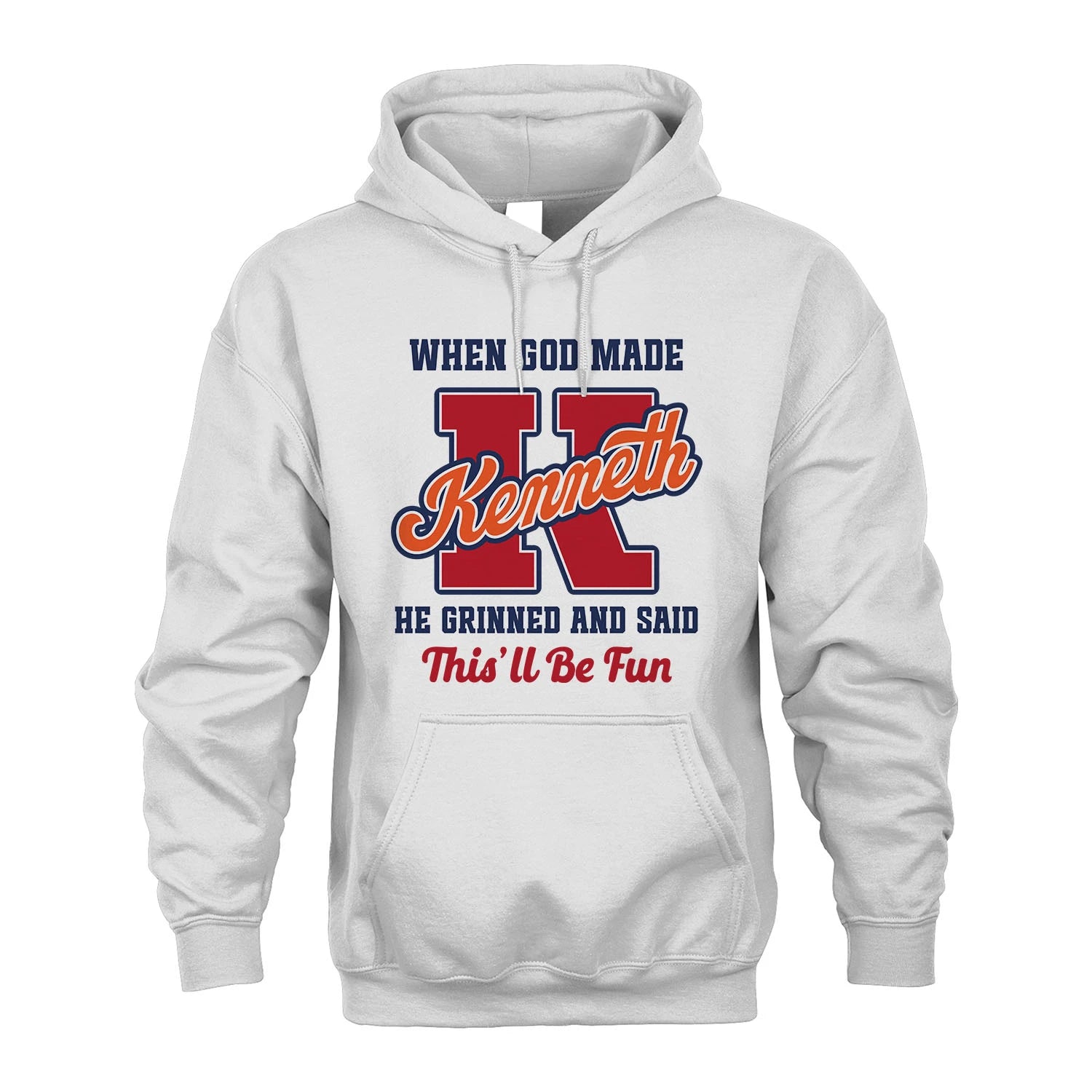 God Made Your Name Custom Shirt KENNETH M1-16
