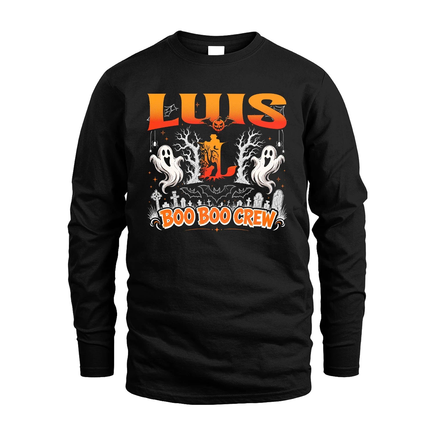 Boo Boo Crew Halloween Custom Name Shirt LUIS M1-28