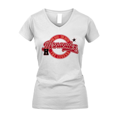 The Man The Myth The Legend Sporty Shirt HERNANDEZ M1-14