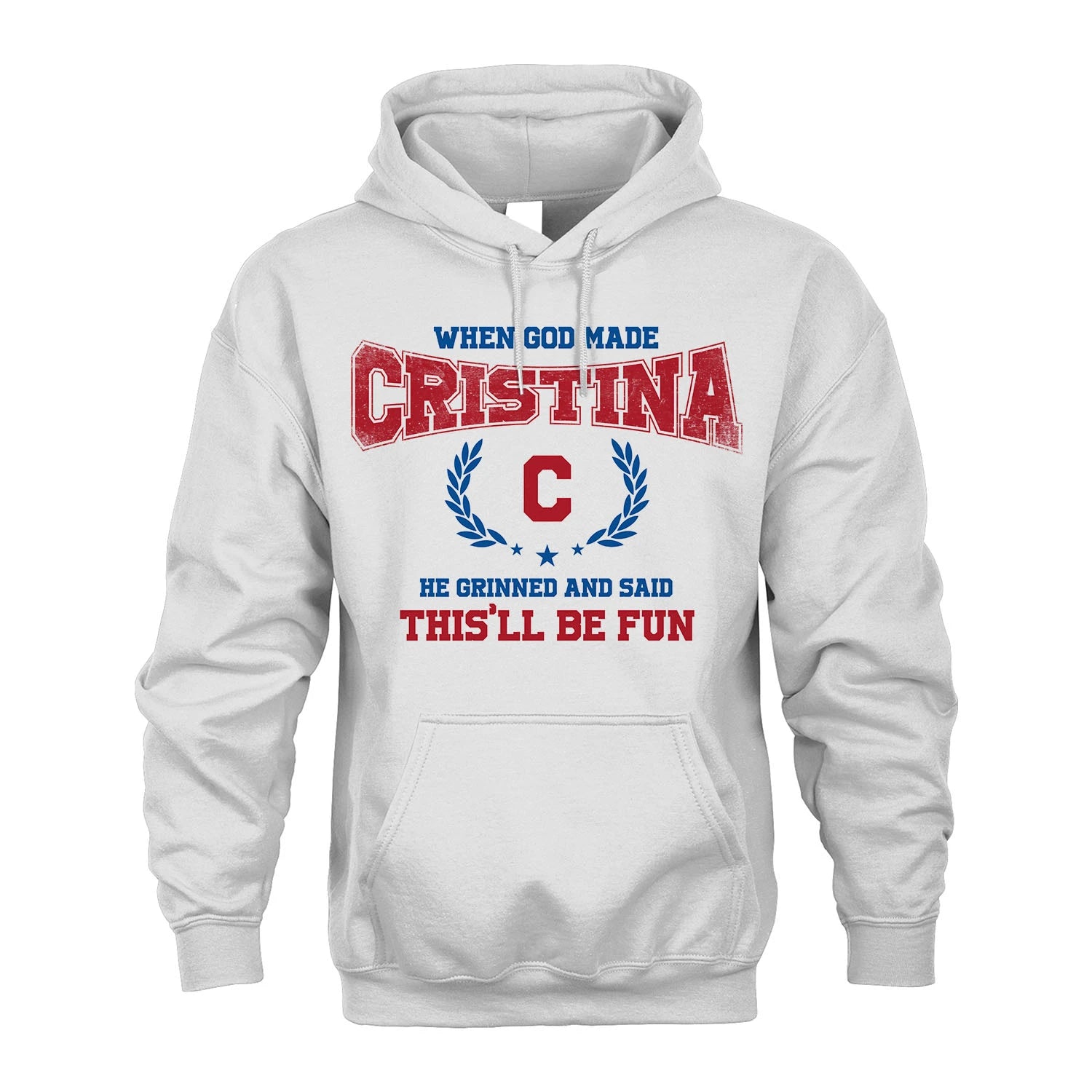 When God Made He Grinned And Said This'll Be Fun Shirt CRISTINA M1-12