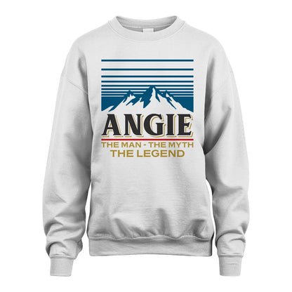 The Man The Myth The Legend Vintage Mountain Shirt ANGIE M1-19