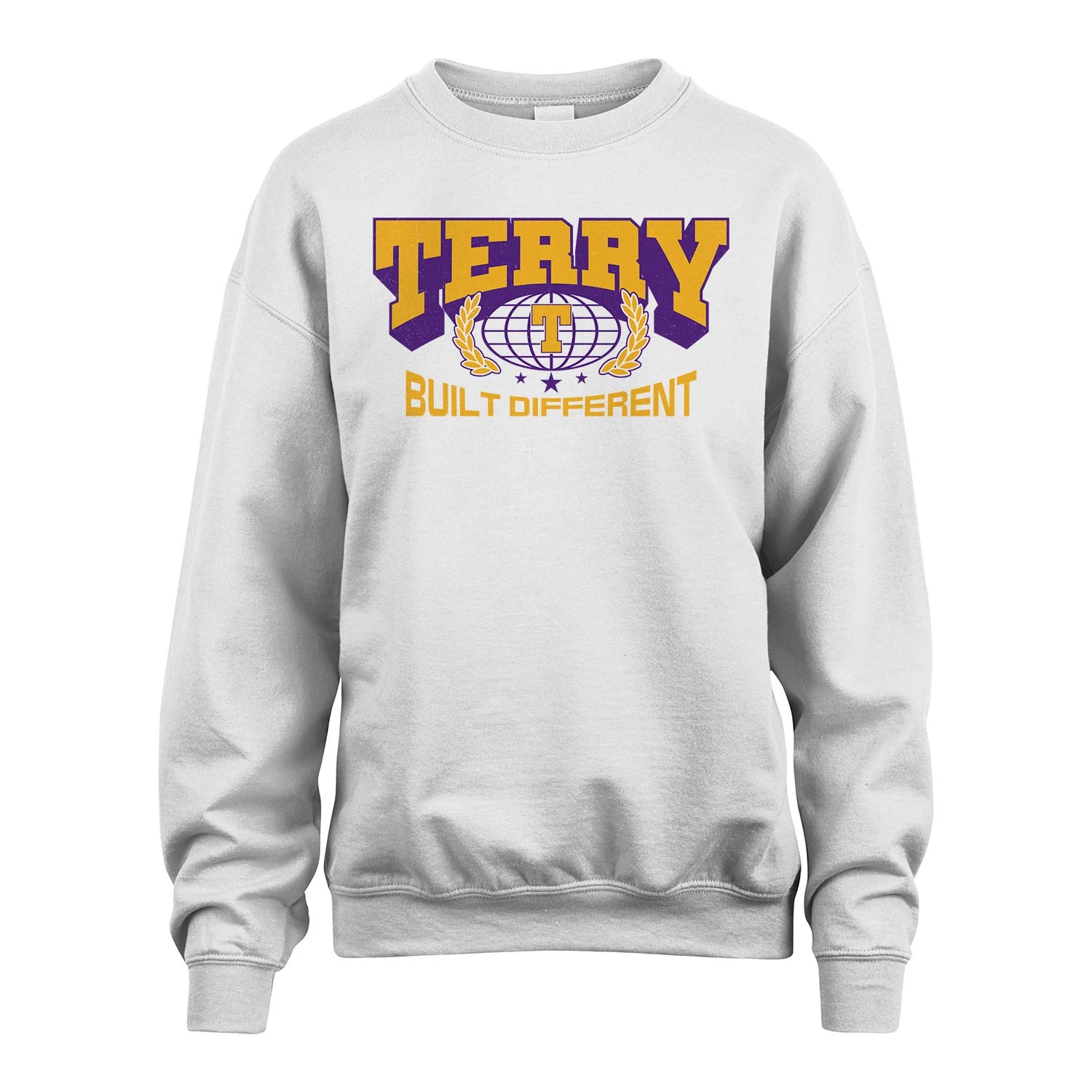 Your Name Built Different Sporty Shirt TERRY M1-32