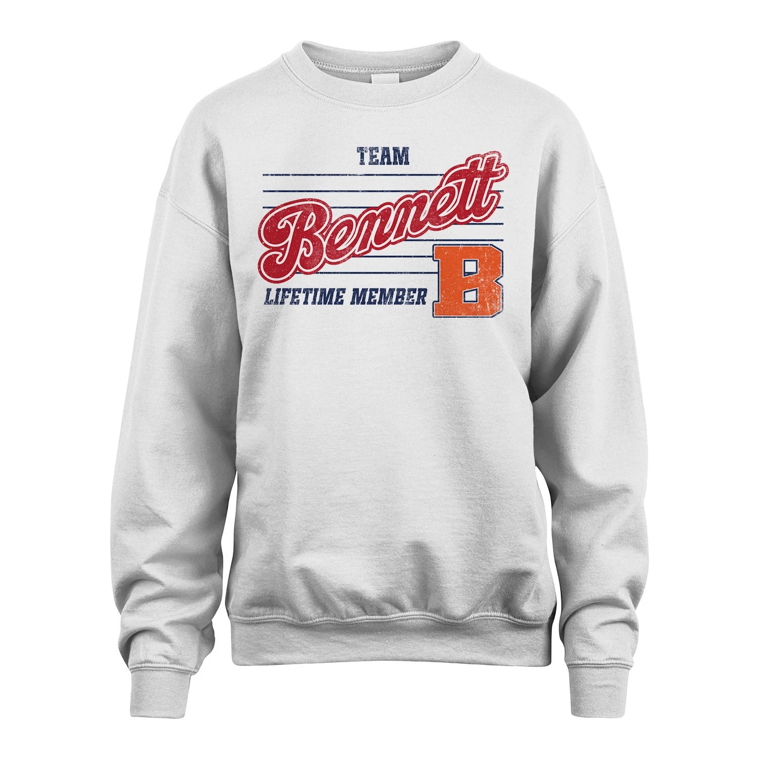 Team Your Name Lifetime Member Vintage Shirt BENNETT M1-24