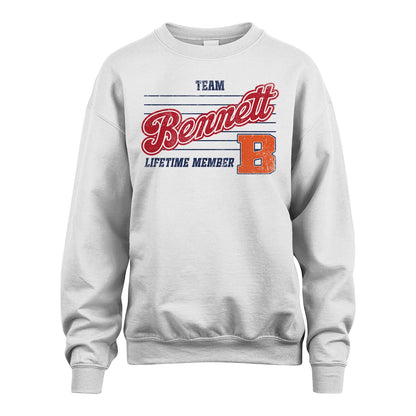 Team Your Name Lifetime Member Vintage Shirt BENNETT M1-24