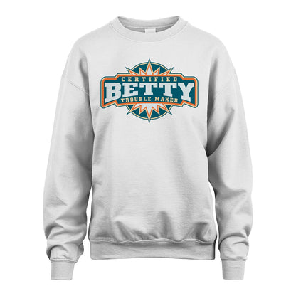Certified Your Name Trouble Maker Shirt BETTY M1-36