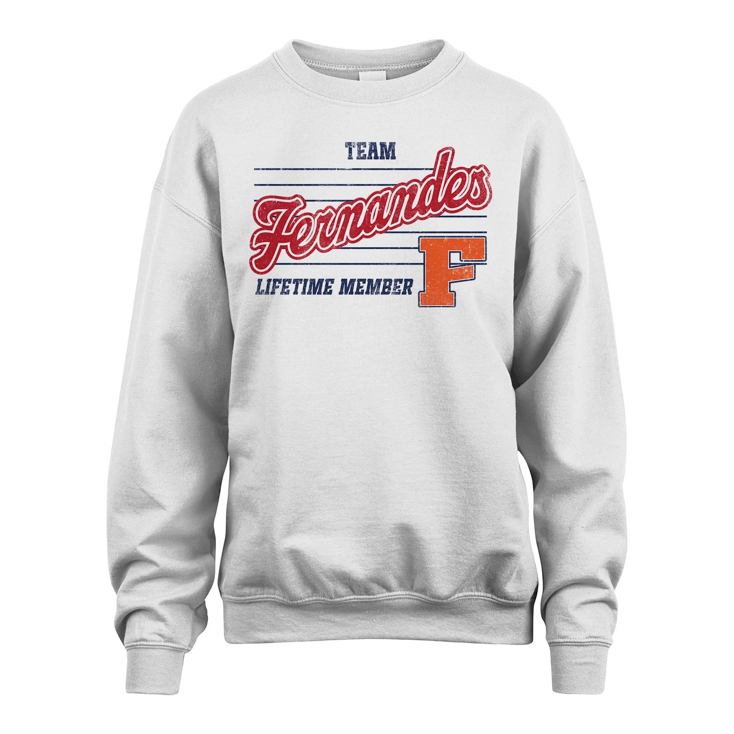 Team Your Name Lifetime Member Vintage Shirt FERNANDES M1-24