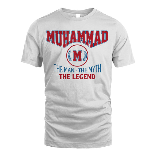 The Man The Myth The Legend Jet Style Shirt MUHAMMAD M1-9