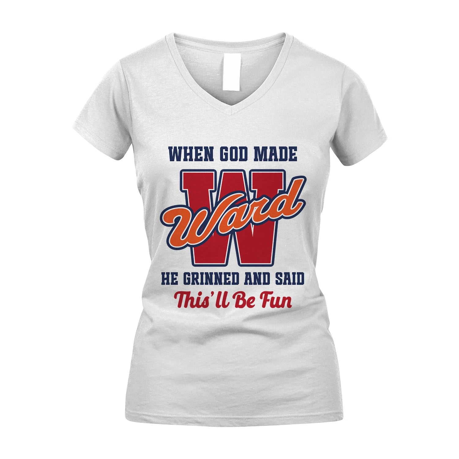God Made Your Name Custom Shirt WARD M1-16