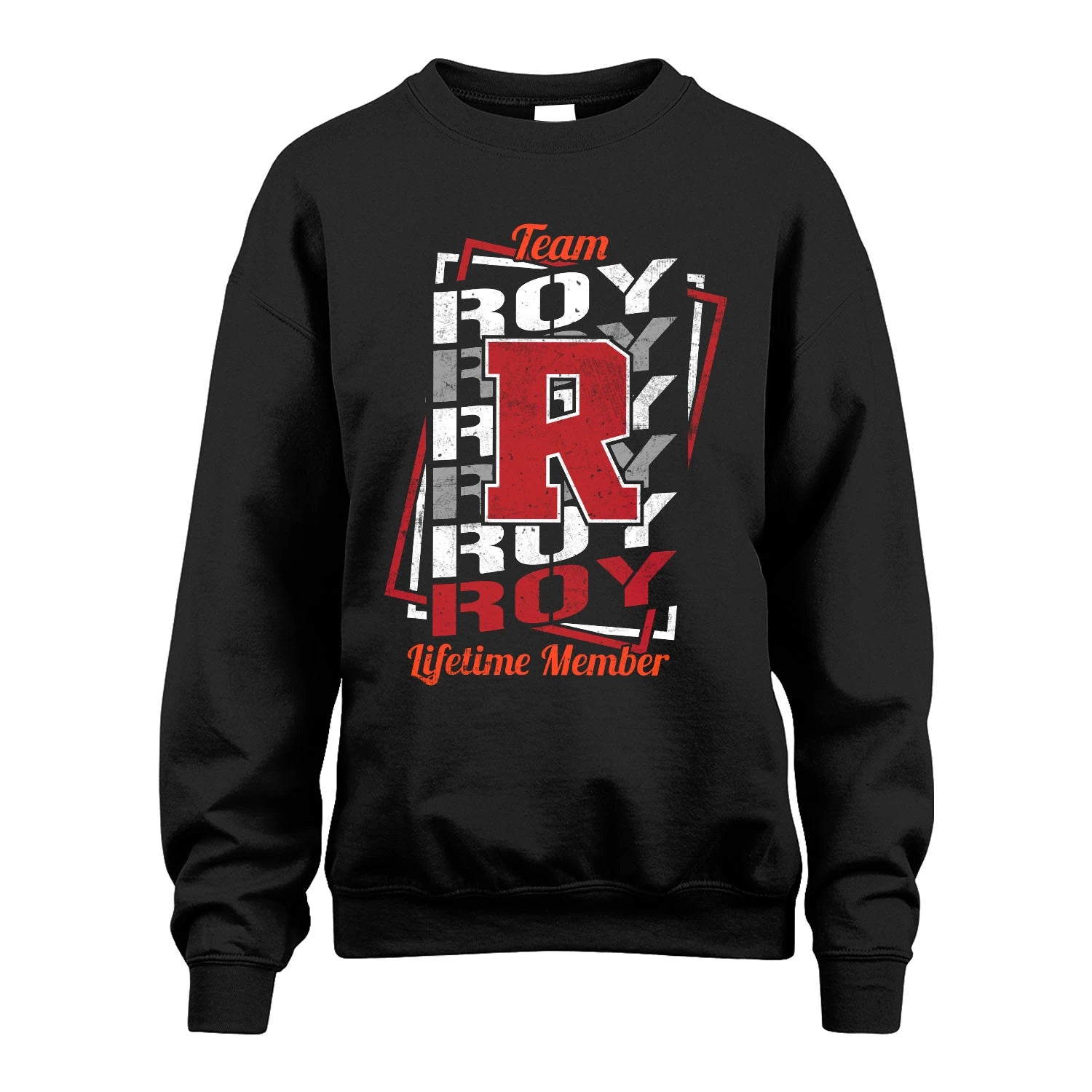 Team Your Name Lifetime Member Sporty Shirt ROY M1-25