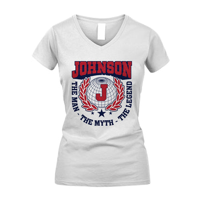 The Man The Myth The Legend Logo Shirt JOHNSON M1-30