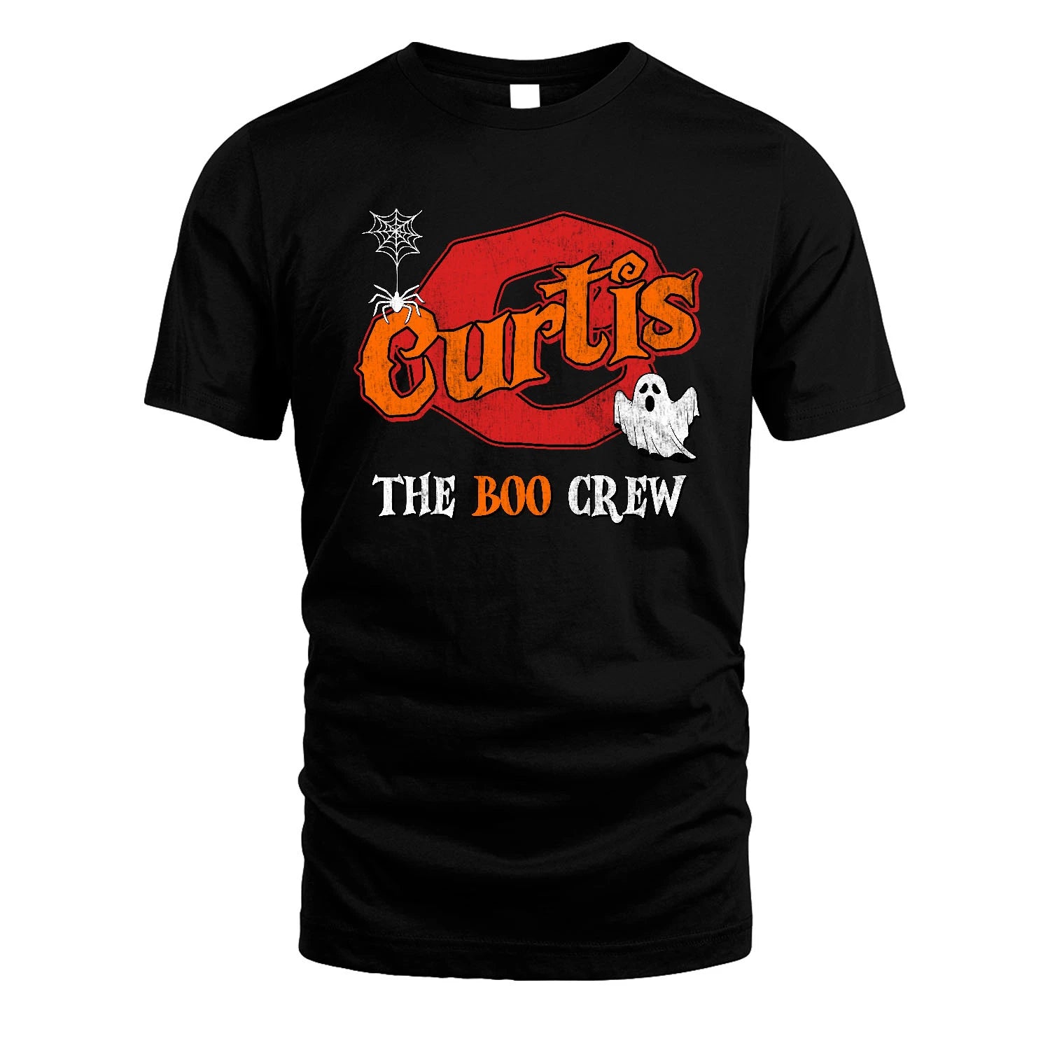 The Boo Crew Halloween Custom Name Shirt CURTIS M1-22