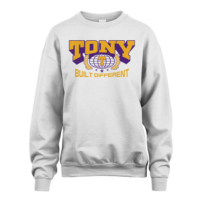 Your Name Built Different Sporty Shirt TONY M1-32