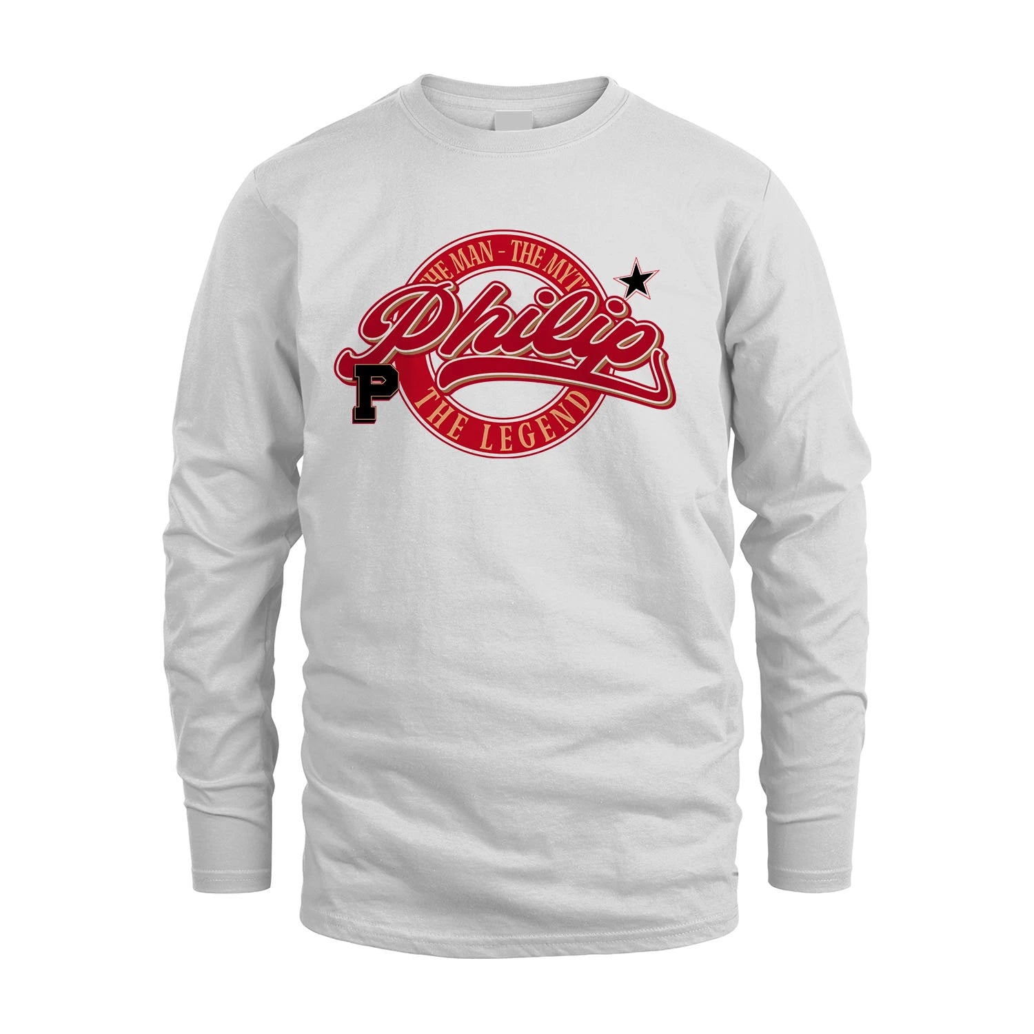 The Man The Myth The Legend Sporty Shirt PHILIP M1-14