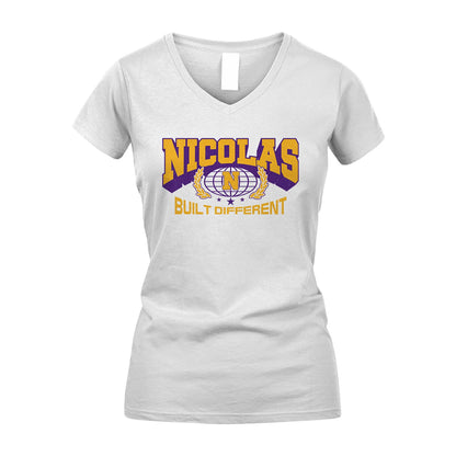 Your Name Built Different Sporty Shirt NICOLAS M1-32