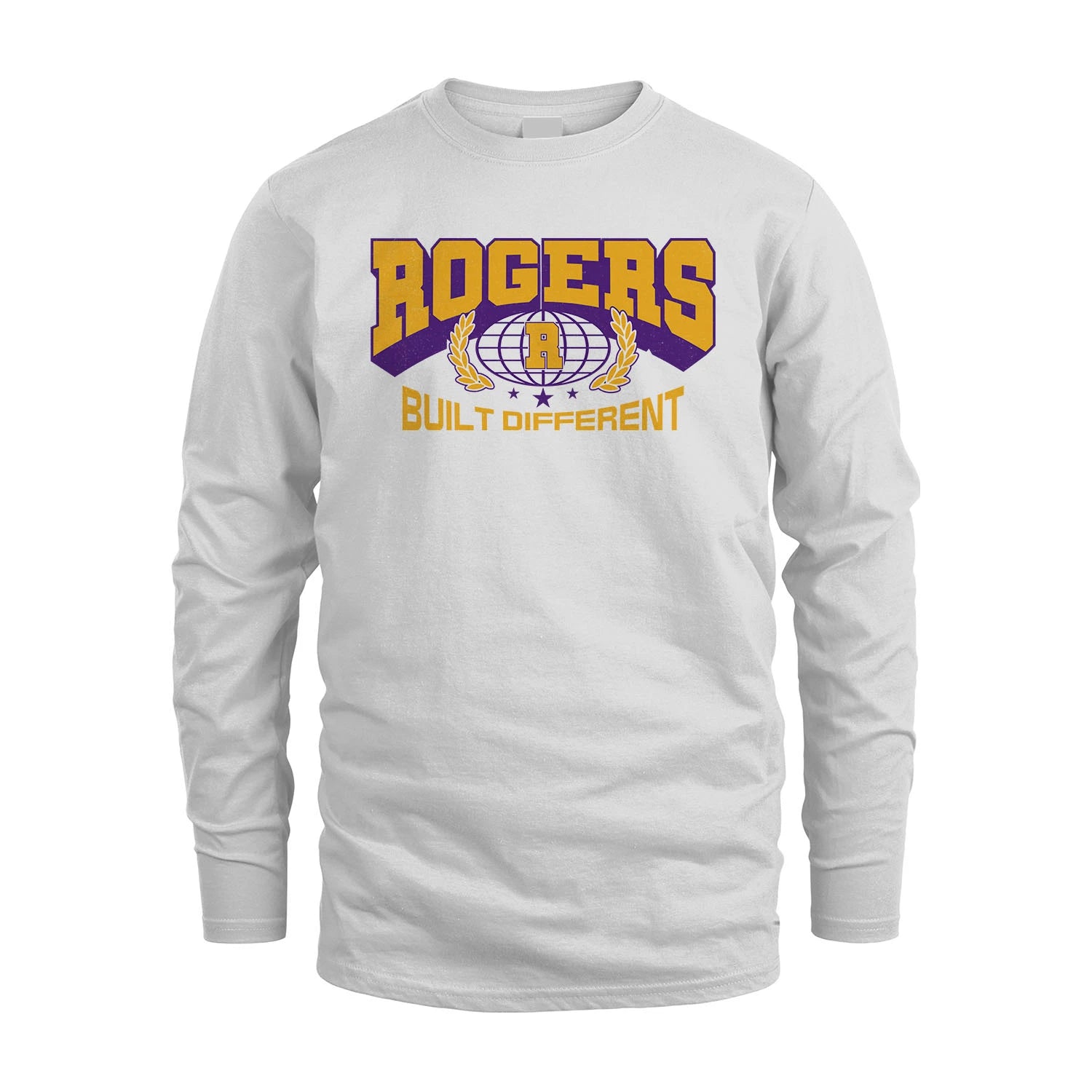 Your Name Built Different Sporty Shirt ROGERS M1-32