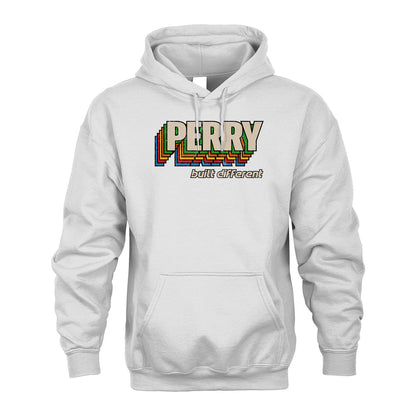 Your Name Built Different Retro Shirt PERRY M1-26