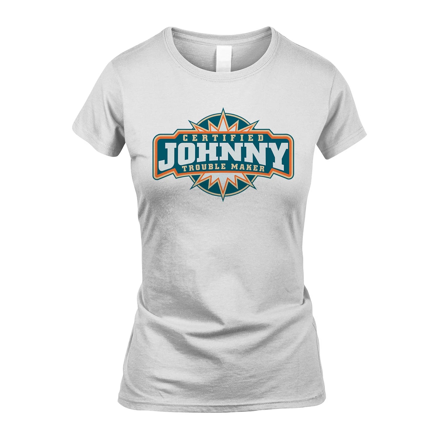 Certified Your Name Trouble Maker Shirt JOHNNY M1-36