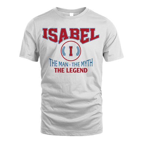 The Man The Myth The Legend Jet Style Shirt ISABEL M1-9