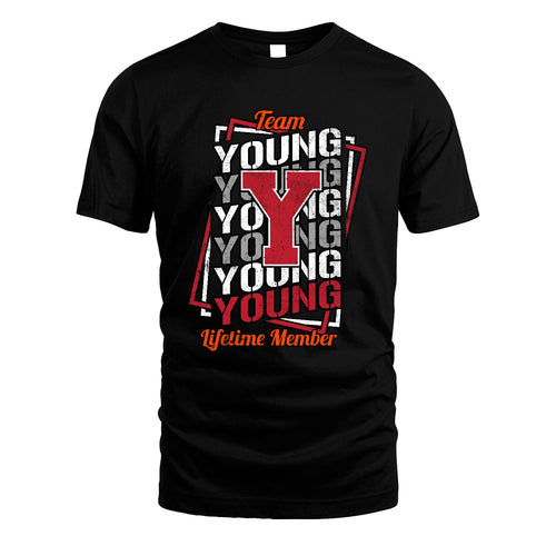 Team Your Name Lifetime Member Sporty Shirt YOUNG M1-25