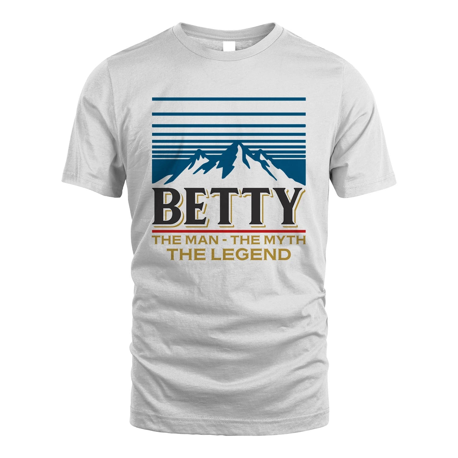 The Man The Myth The Legend Vintage Mountain Shirt BETTY M1-19
