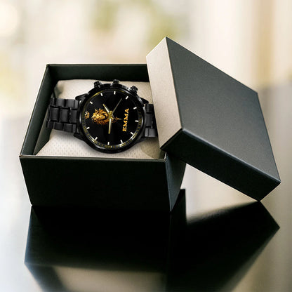 Golden King Lion Watch EMMA M1-W3