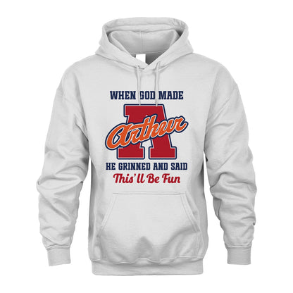 God Made Your Name Custom Shirt ARTHUR M1-16