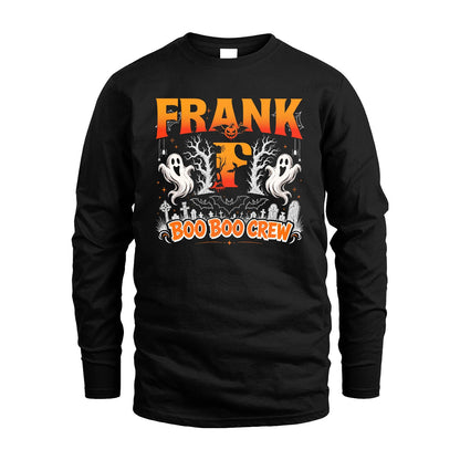 Boo Boo Crew Halloween Custom Name Shirt FRANK M1-28