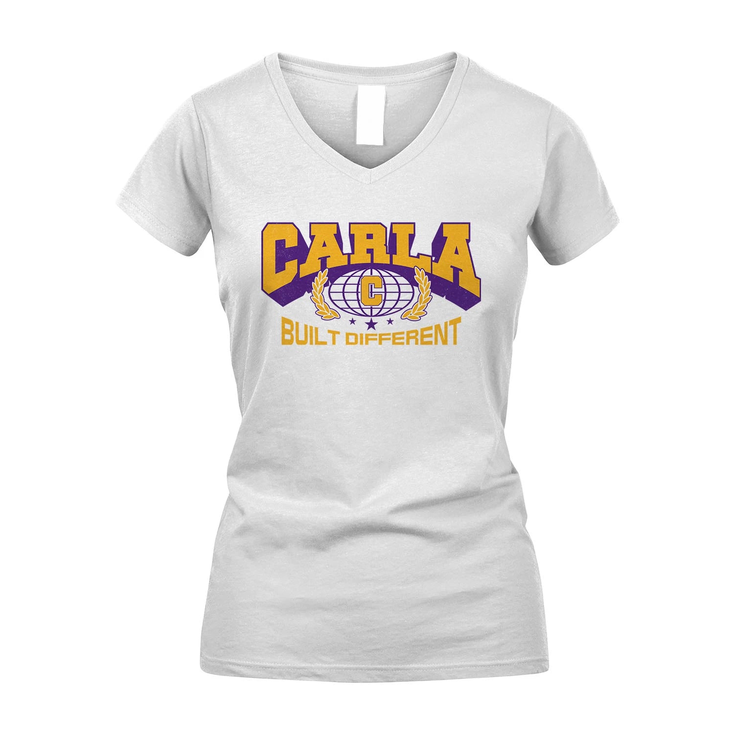Your Name Built Different Sporty Shirt CARLA M1-32