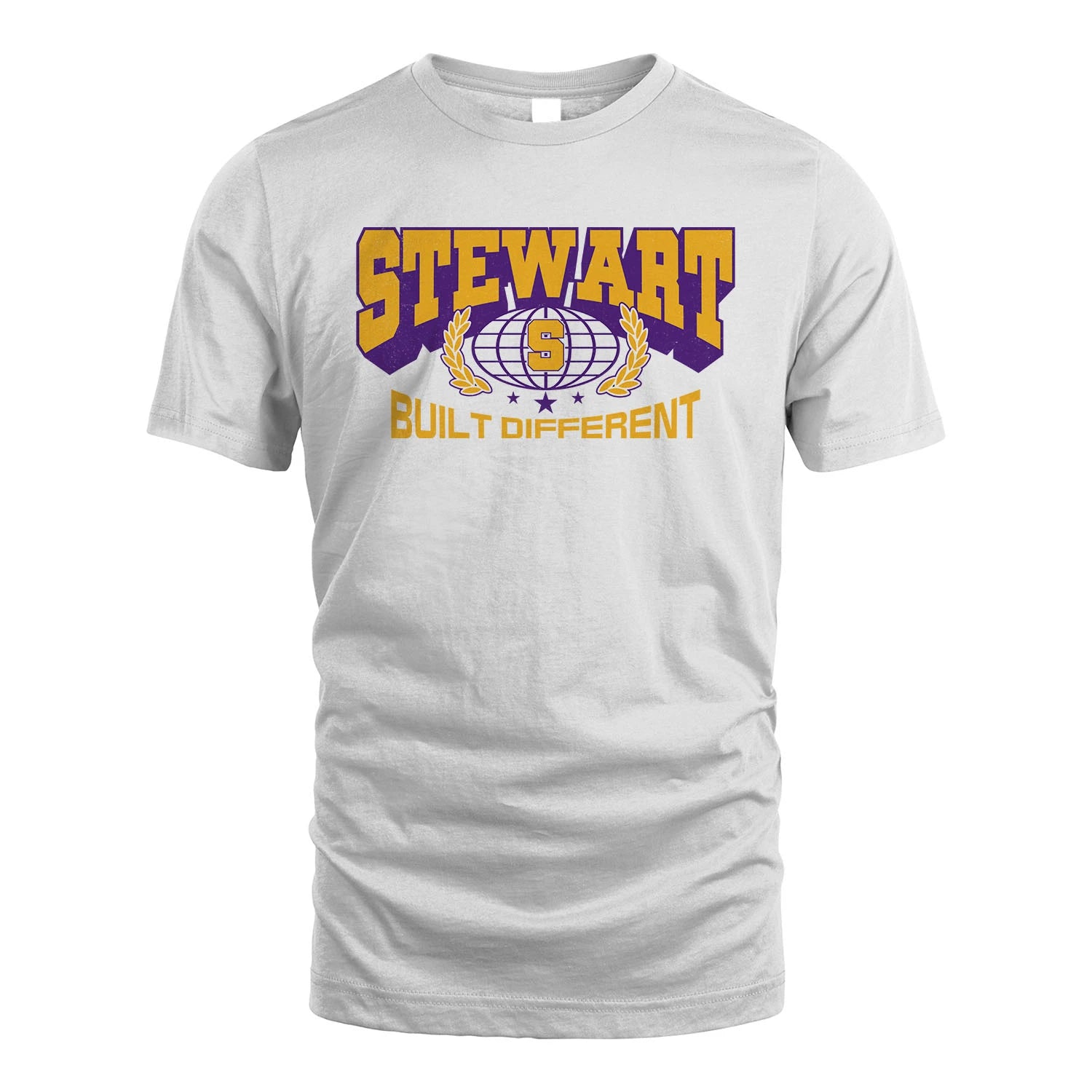 Your Name Built Different Sporty Shirt STEWART M1-32