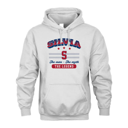 The Man The Myth The Legend With Your Name Shirt SILVIA M1-35