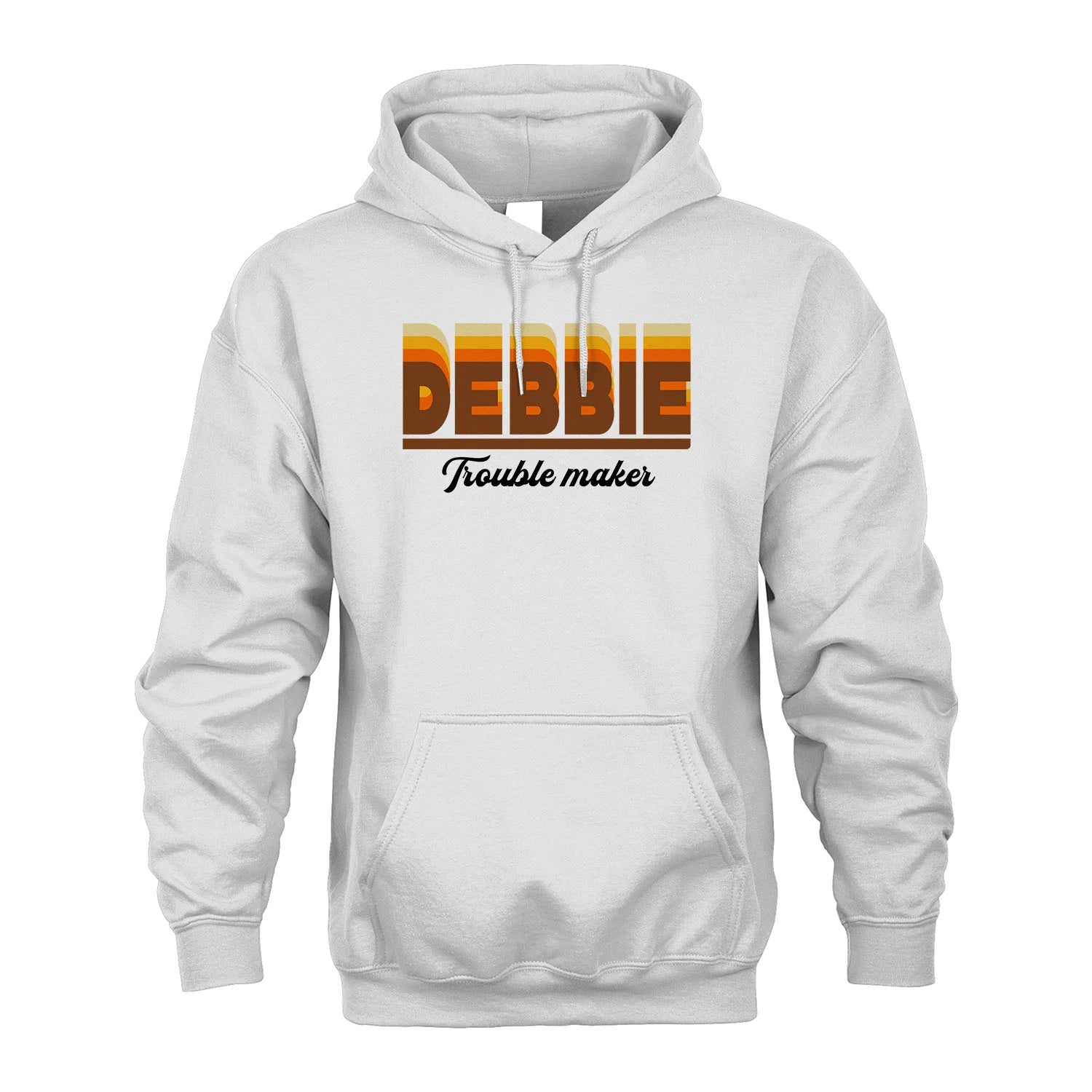 Your Name Trouble Maker Funny Shirt DEBBIE M1-34
