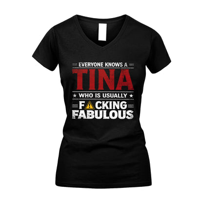 TINA 13K1-565 Everyone Know A/An Name Who Is Usually...