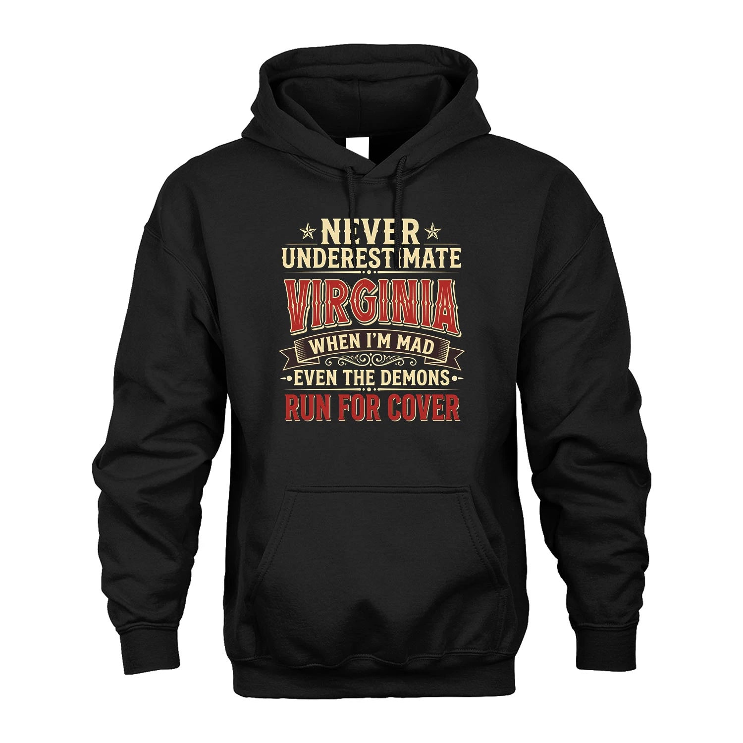 Never Underestimate When I'm Mad Shirt VIRGINIA M1-4
