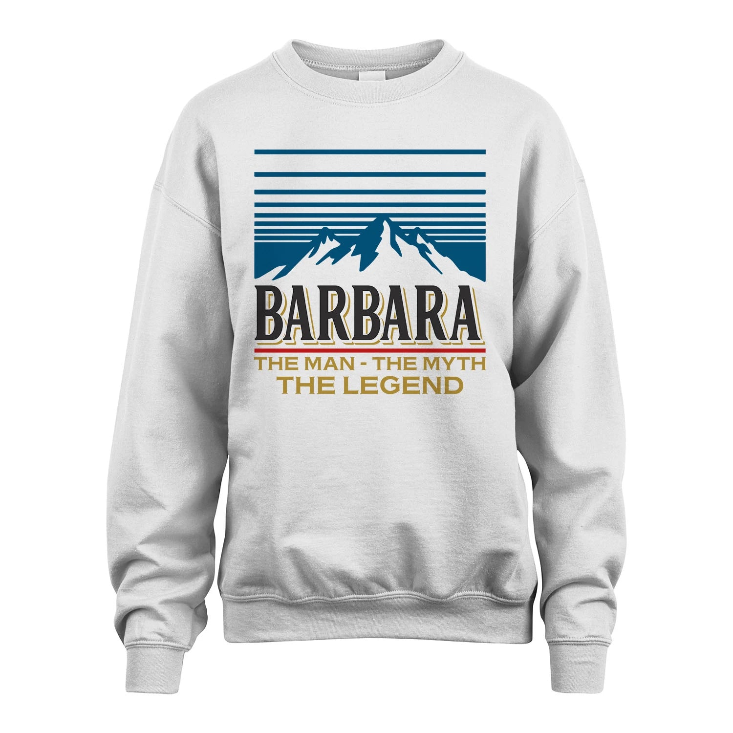 The Man The Myth The Legend Vintage Mountain Shirt BARBARA M1-19