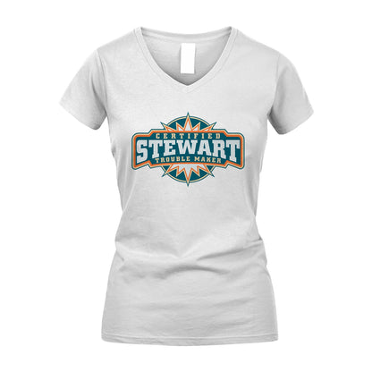 Certified Your Name Trouble Maker Shirt STEWART M1-36
