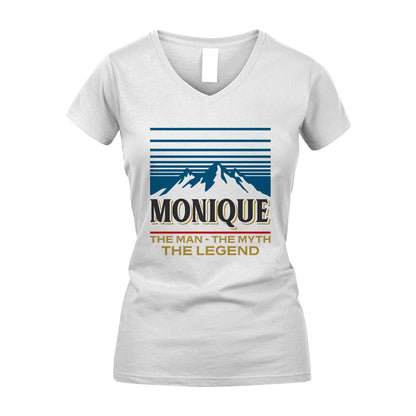 The Man The Myth The Legend Vintage Mountain Shirt MONIQUE M1-19