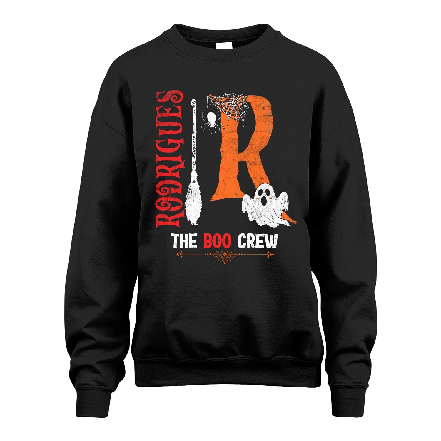 The Boo Crew Halloween With Your Name Shirt RODRIGUES M1-23