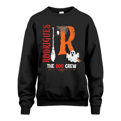 The Boo Crew Halloween With Your Name Shirt RODRIGUES M1-23