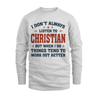 Men's Long Sleeved T-Shirt