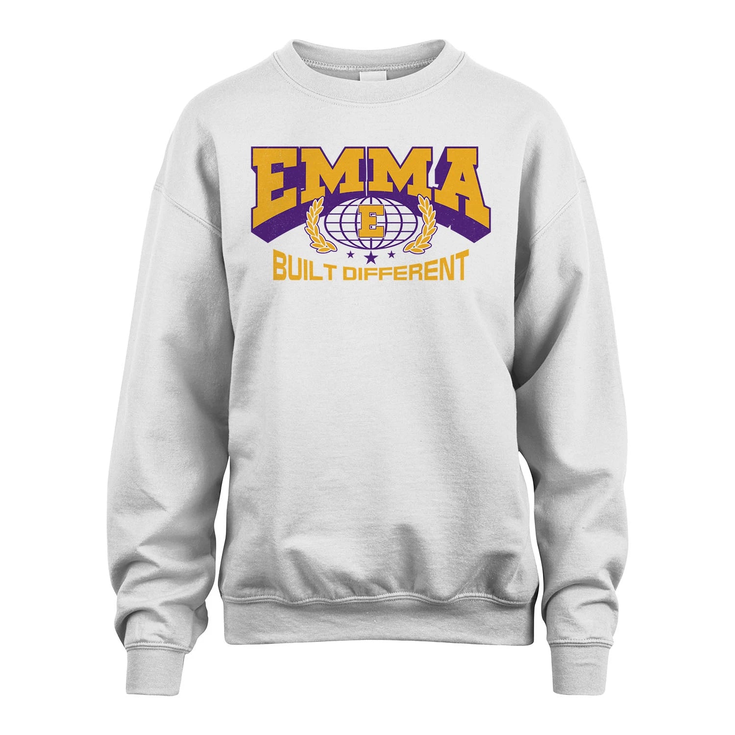 Your Name Built Different Sporty Shirt EMMA M1-32