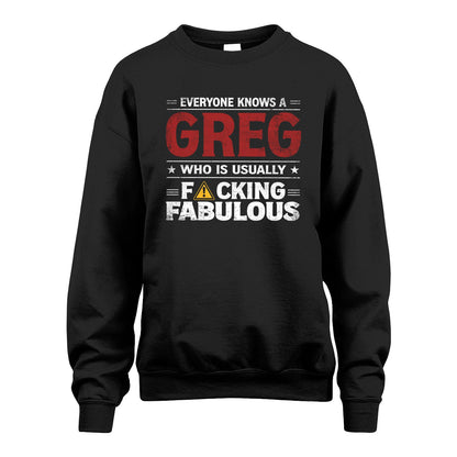 GREG 13K1-565 Everyone Know A/An Name Who Is Usually...