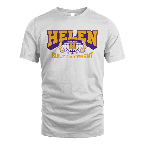 Your Name Built Different Sporty Shirt HELEN M1-32