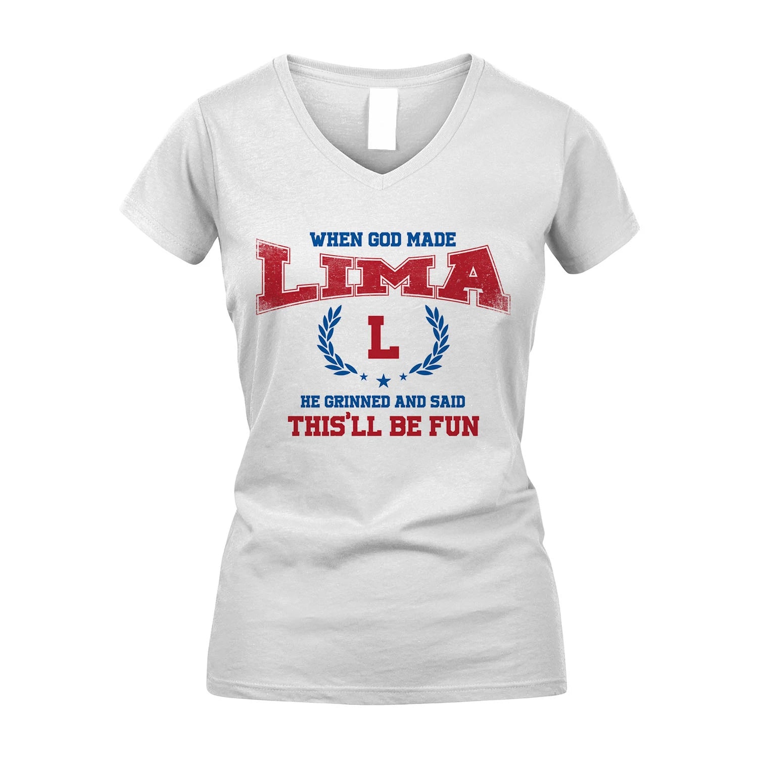 When God Made He Grinned And Said This'll Be Fun Shirt LIMA M1-12