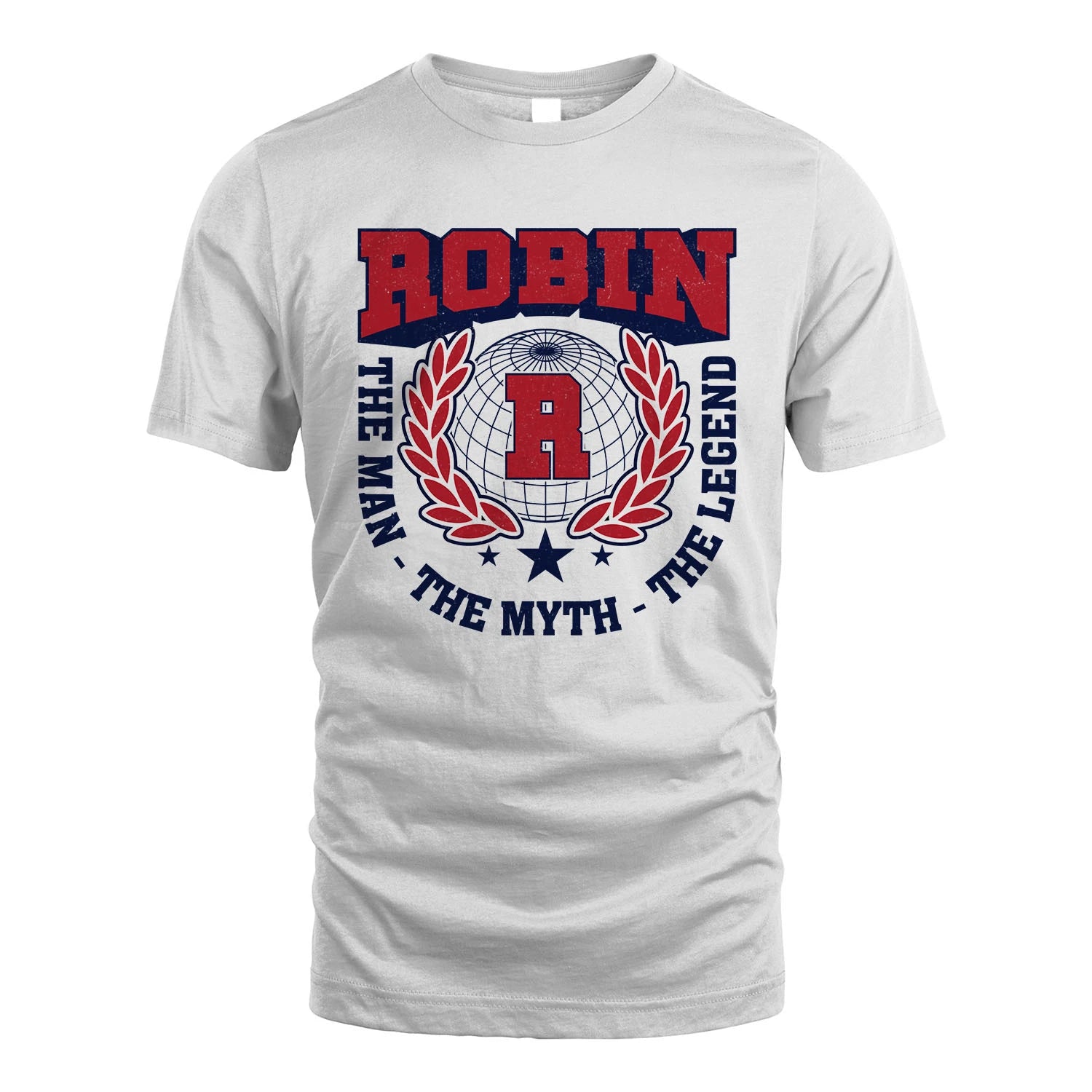 The Man The Myth The Legend Logo Shirt ROBIN M1-30