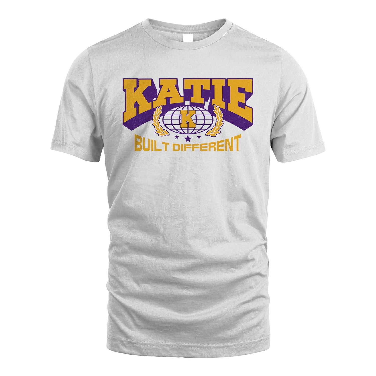 Your Name Built Different Sporty Shirt KATIE M1-32