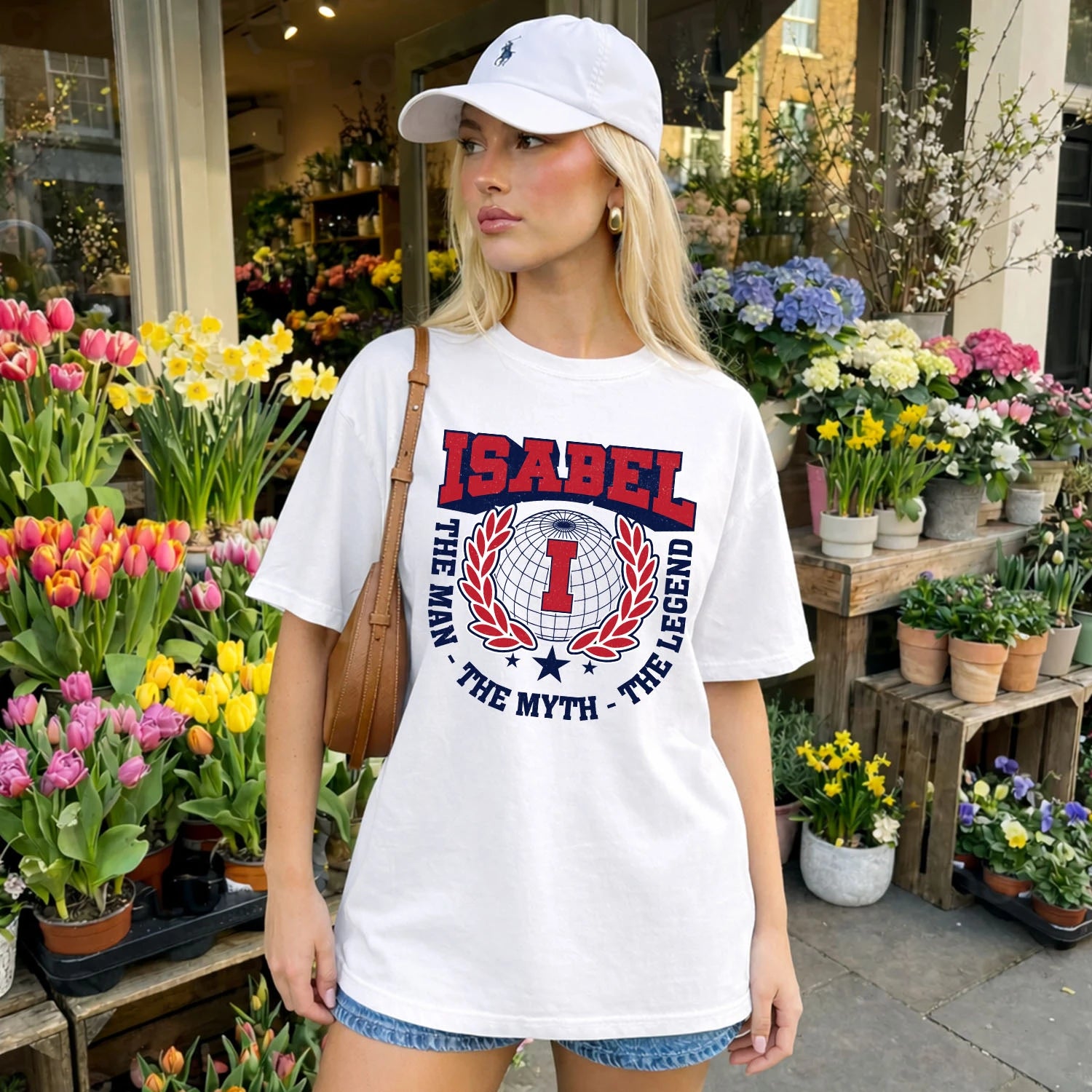The Man The Myth The Legend Logo Shirt ISABEL M1-30
