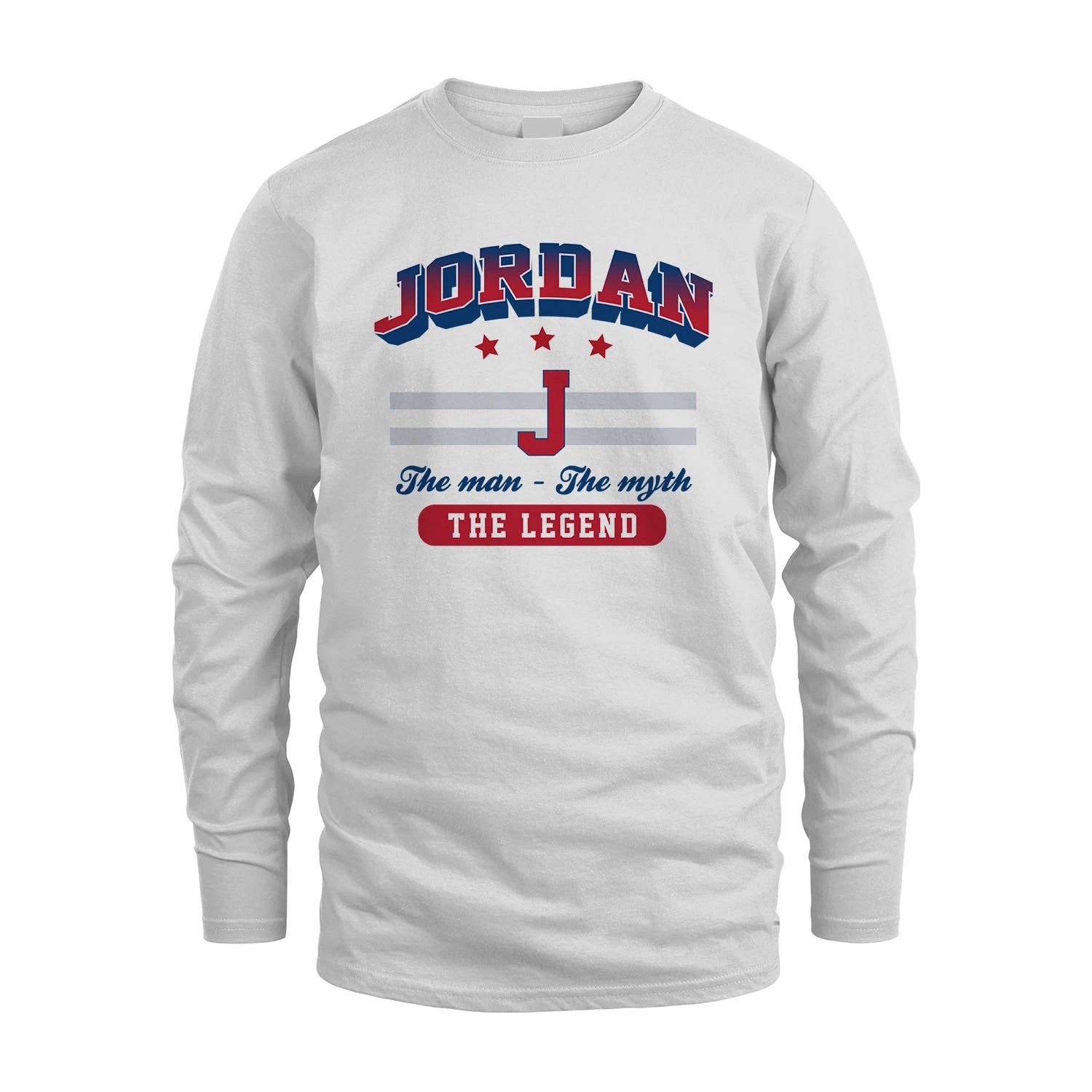 The Man The Myth The Legend With Your Name Shirt JORDAN M1-35